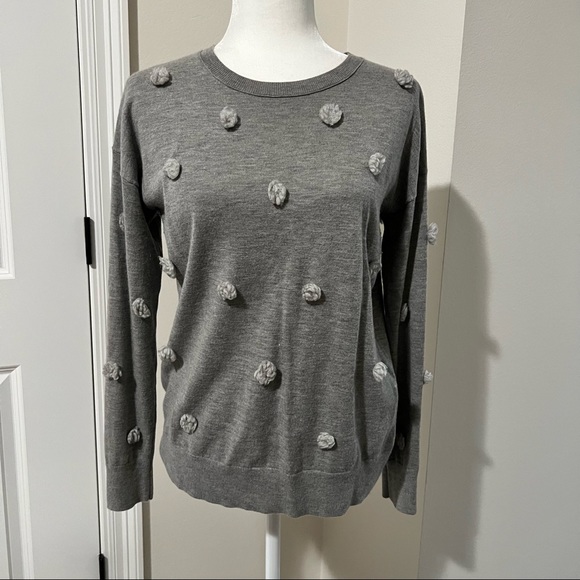 Banana Republic Sweaters - Banana Republic Pom Pom Crewneck Sweater